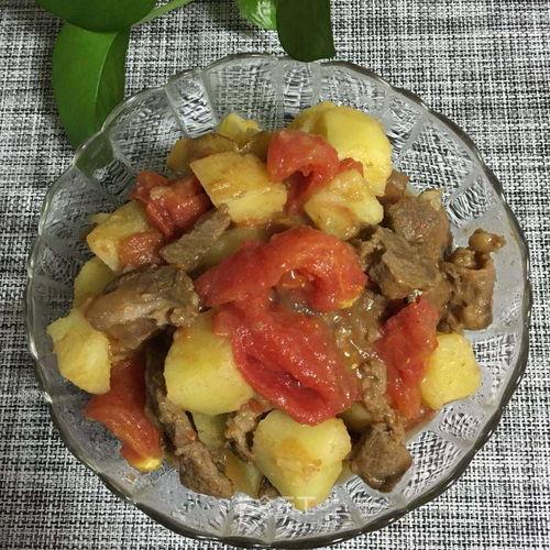 西红柿土豆炖牛肉视频,西红柿土豆炖牛肉，营养满分的一锅炖