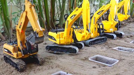 挖机视频,挖掘机操作技巧与现场实况解析