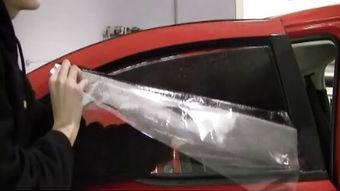 轿车贴膜视频,专业视频教你如何选择与施工