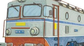 火车怎么画视频,从零开始绘制动感火车