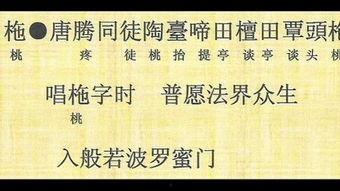 华严字母唱诵全集视频,梵音悠扬，禅意盎然